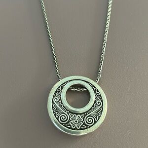Brighton Silver Pendant Necklace